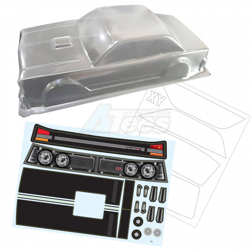 Team C Miscellaneous All Falcon XY 351GT Width 200mm Body w/ Sticker