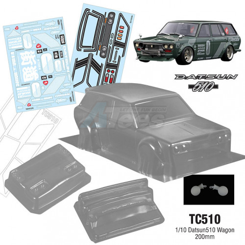 Team C Miscellaneous All 1/10 Datsun 510 Wagon 200mm