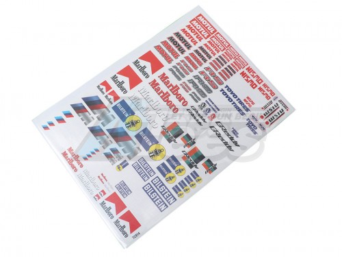 Team C Miscellaneous All 1/10 Motul Sticker A4