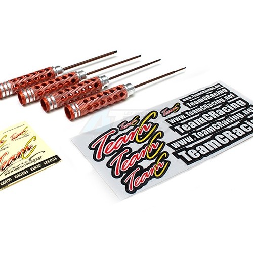 Team C Miscellaneous All TEAM C TL0100 1.5 2.0 2.5 3.0 mm Leight Weight Hex Wrench Set