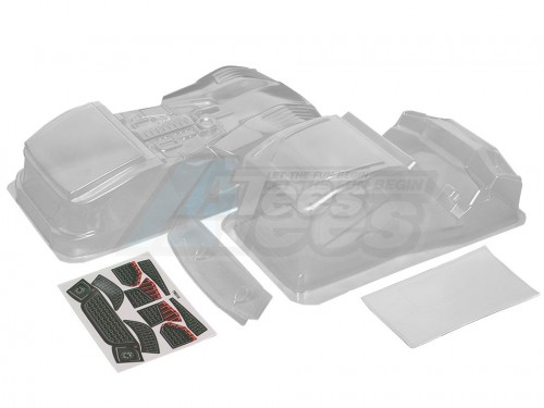 Team C Miscellaneous All 1/10 Mini Truck Body Wheelbase 210mm w/ Sticker