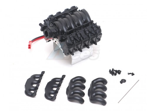 Team DC Traxxas TRX-4 LS3 V8 6.2L Engine TRX With Cooling Fan & Temperature Sensor TRX4