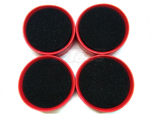 Team Powers Miscellaneous All 1:10 Tire Insert 30 Deg (Red Ver.2) light Weight Version - 4Pcs