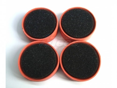 Team Powers Miscellaneous All 1:10 Tire Insert 40 Deg Orange - 4Pcs