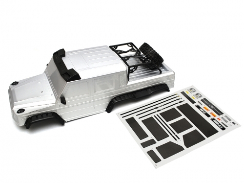 Team Raffee Co. Miscellaneous All 1/10 Scale AMG Convertible 6x6 Truck Body Shell