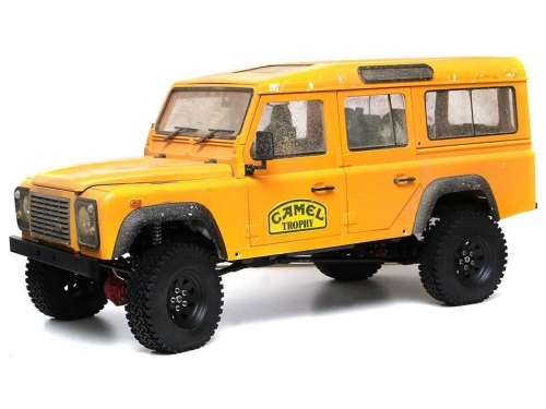 Team Raffee Co. Miscellaneous All 1/10 ARTR Assembled D110 Chassis w/ Defender D110 Station Wagon Hard Body