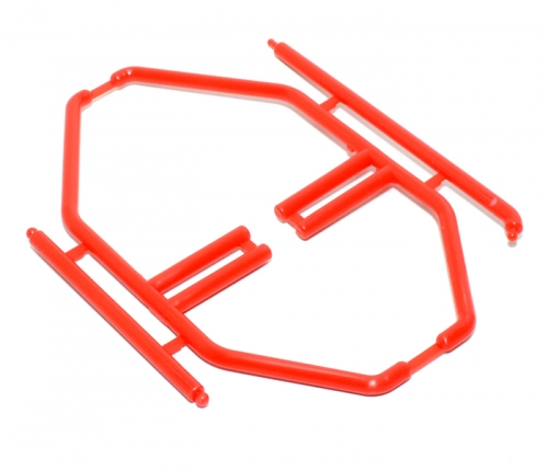 Team Raffee Co. Miscellaneous All RC 1/10 Interior Roll Cage Red