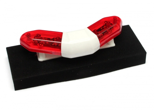 Team Raffee Co. Miscellaneous All RC Police Car Strobe Flashing Triangle Scale Light Kit - Blue Red