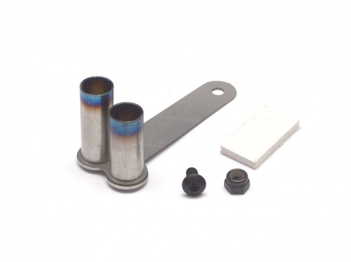 Team Raffee Co. Miscellaneous All Scale Exhaust Pipe Type G (Flat)