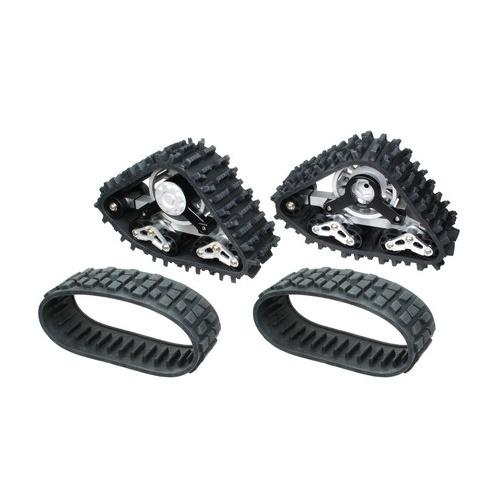 Team Raffee Co. Axial Wraith Snow Sand Caterpillar Set For Crawler 1 Pair Black