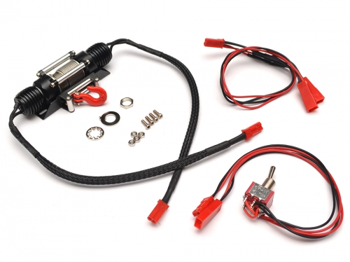 Team Raffee Co. Miscellaneous All Dual Twin Motor Winch For 1/10 Crawler