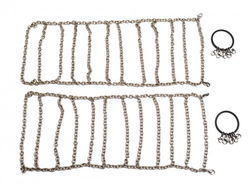 Team Raffee Co. Miscellaneous All RC Snow Chain For 128mm Crawler Tire - 1 Pair