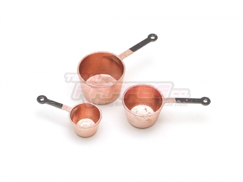 Team Raffee Co. Miscellaneous All Scale Accessories - Copper Pot Set