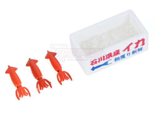 Team Raffee Co. Miscellaneous All Scale Accessories - Fish Tubs (Included Squid)