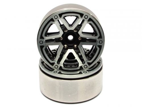 Team Raffee Co. Miscellaneous All EVO™ 1.9 High Mass Beadlock Aluminum Wheels Twin Star-5 (2)