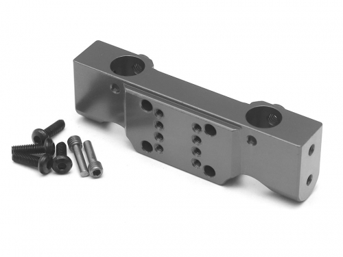 Team Raffee Co. Redcat Gen8 Scout II Aluminum Bumper Mount (1) Gun Metal