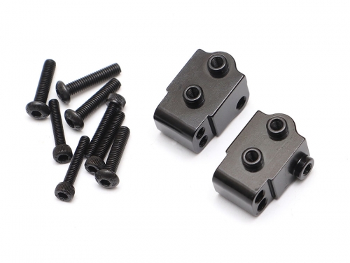 Team Raffee Co. Element RC Enduro Aluminum Rear Low 4-Link Mount (2) Black