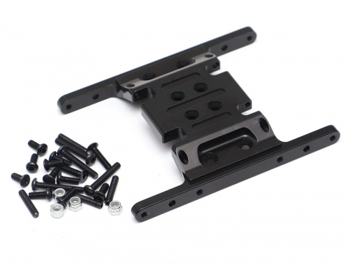 Team Raffee Co. Element RC Enduro Aluminum Gearbox Mount Black