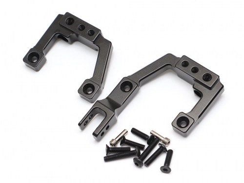 Team Raffee Co. Element RC Enduro Aluminum Front Shock Mounts (2) Black