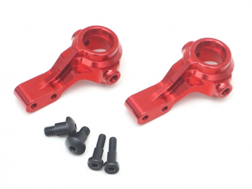 Team Raffee Co. Tamiya CC02 Aluminum Front Knuckle Arm (2) Red