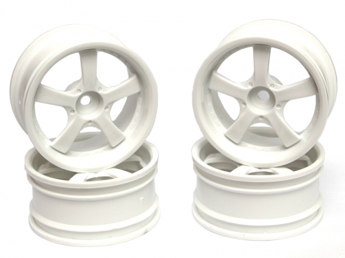 Team Raffee Co. Miscellaneous All 1:10 Scale Wheel (4 pcs) Stealth Style (4mm offset)