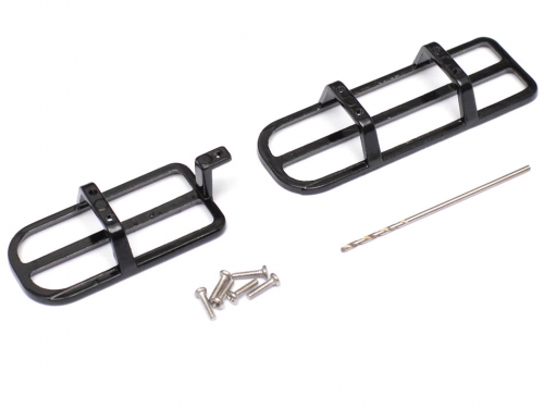 Team Raffee Co. Team Raffee Co. TRC-D110 Metal Rear Lamp Guard for TRC Defender D90 & D110