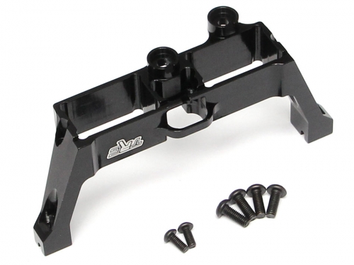 Team Raffee Co. Traxxas TRX-4 Aluminum Diff Lock Servos Mount Black