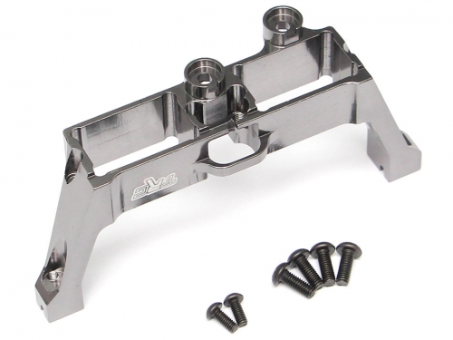 Team Raffee Co. Traxxas TRX-4 Aluminum Diff Lock Servos Mount Gun Metal