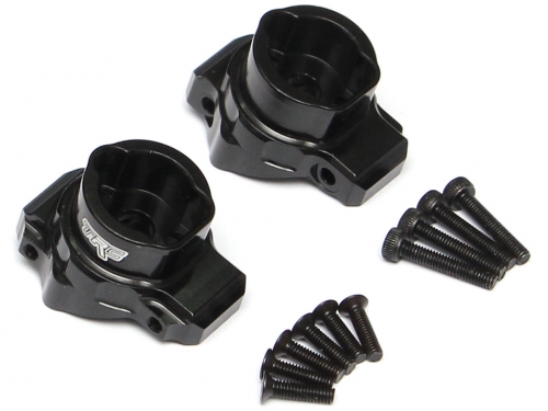 Team Raffee Co. Traxxas TRX-4 Aluminum Front & Rear Portal Drive Inner Housing (2) Black