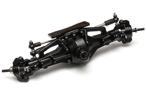 Team Raffee Co. Miscellaneous All Complete Assembled Pass Through Axle w/ Steering Knuckle for 6x6 8x8 Truck