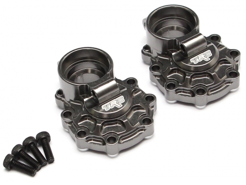 Team Raffee Co. Traxxas TRX-4 Aluminum Rear Portal Inner Housing (2) Gun Metal
