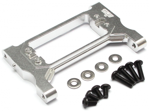 Team Raffee Co. Traxxas TRX-4 Aluminum Servo Mount Silver
