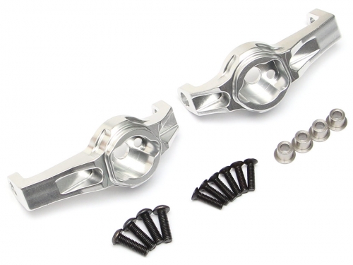 Team Raffee Co. Traxxas TRX-4 Aluminum Front C-hubs Left & Right Silver