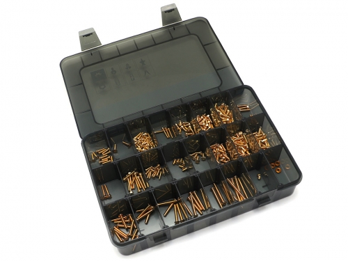 Team Raffee Co. Traxxas TRX-4 Alloy Steel Full Screw Kit for Traxxas TRX4 Gold