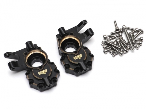 Team Raffee Co. Traxxas TRX-4 Brass Front Steering Knuckle (2) for TRX4