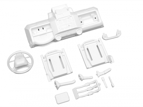 Team Raffee Co. Miscellaneous All Dashboard & Seat Base L Part for TRC Defender D90 Hard Body