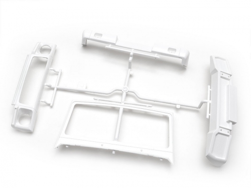 Team Raffee Co. Miscellaneous All Windshield and Front & Rear Bumper J Part for TRC Benz G-Class Hard Body