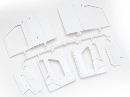 Team Raffee Co. Miscellaneous All Front Door Set C Part for TRC Benz G-Class Hard Body