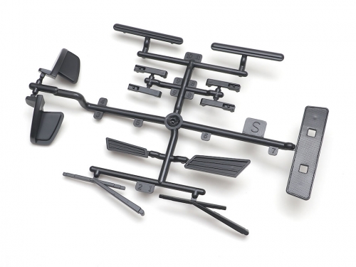 Team Raffee Co. Miscellaneous All Door Mirror & Wiper S Part for TRC Benz G-Class Hard Body