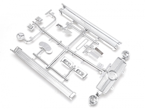 Team Raffee Co. Miscellaneous All Dashboard & Chrome Accessories R Part for TRC Benz G-Class Hard Body