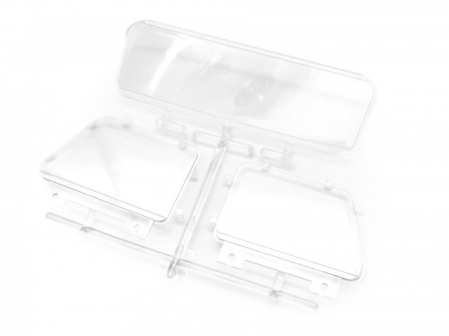 Team Raffee Co. Miscellaneous All Windshield & Windows N Part for TRC Defender D90 Wagon Hard Body