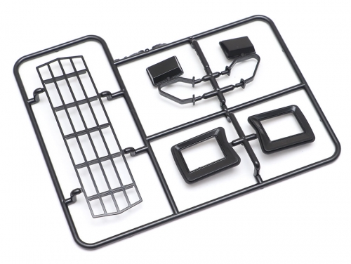 Team Raffee Co. Miscellaneous All Plastic Front Grille Headlight Bezel and Side Mirror for TRC XLT Gen 2 Hard Body
