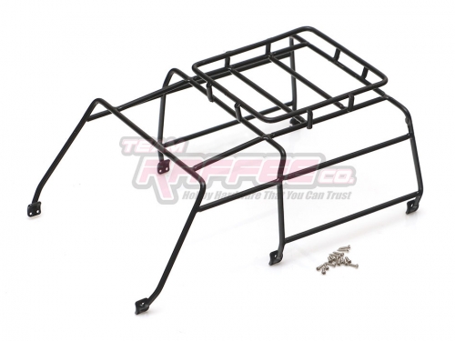 Team Raffee Co. Traxxas Slash 4X4 Metal Roof Rack Luggage for TRC Benz G-Class Hard Body