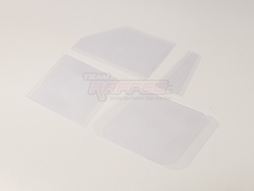 Team Raffee Co. Miscellaneous All Side Window Set for TRC/302836 Discovery Body