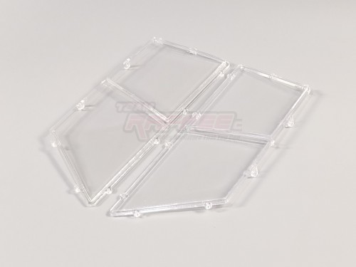 Team Raffee Co. Miscellaneous All Rear Door Window Set for TRC/302457 Rover SUV First Gen Hard Body