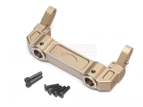 Team Raffee Co. Axial SCX6 Aluminium Front Chassis Brace (1) Gun Metal