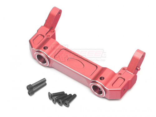Team Raffee Co. Axial SCX6 Aluminium Front Chassis Brace (1) Red