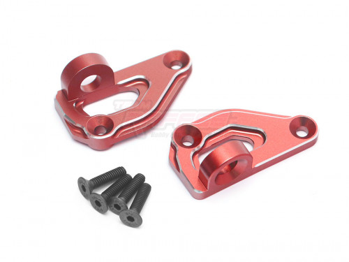 Team Raffee Co. Axial SCX6 Aluminum Front Body Mount (2) Red