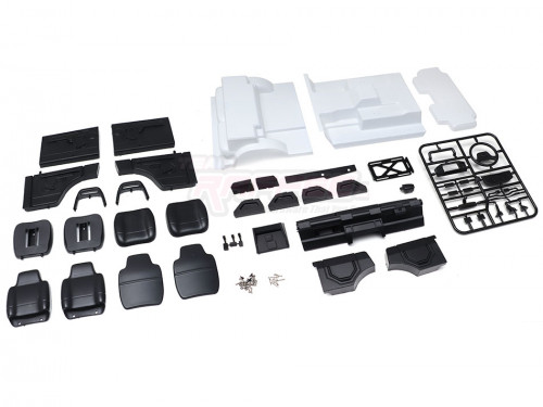 Team Raffee Co. Boom Racing BRX01 1/10 Discovery Body (#TRC/302836) Interior RHD with Battery Mount Plate Exclusive on BRX01