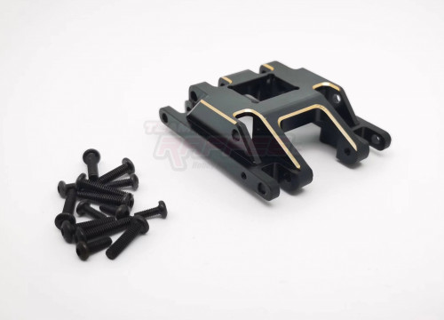 Team Raffee Co. Traxxas TRX-4M Brass Gearbox Skid Plate